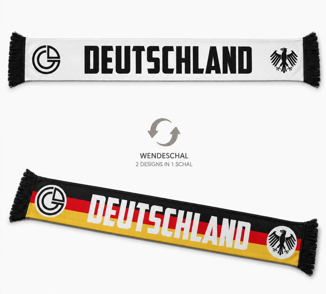 Deutschland Schal (Seidenschal)