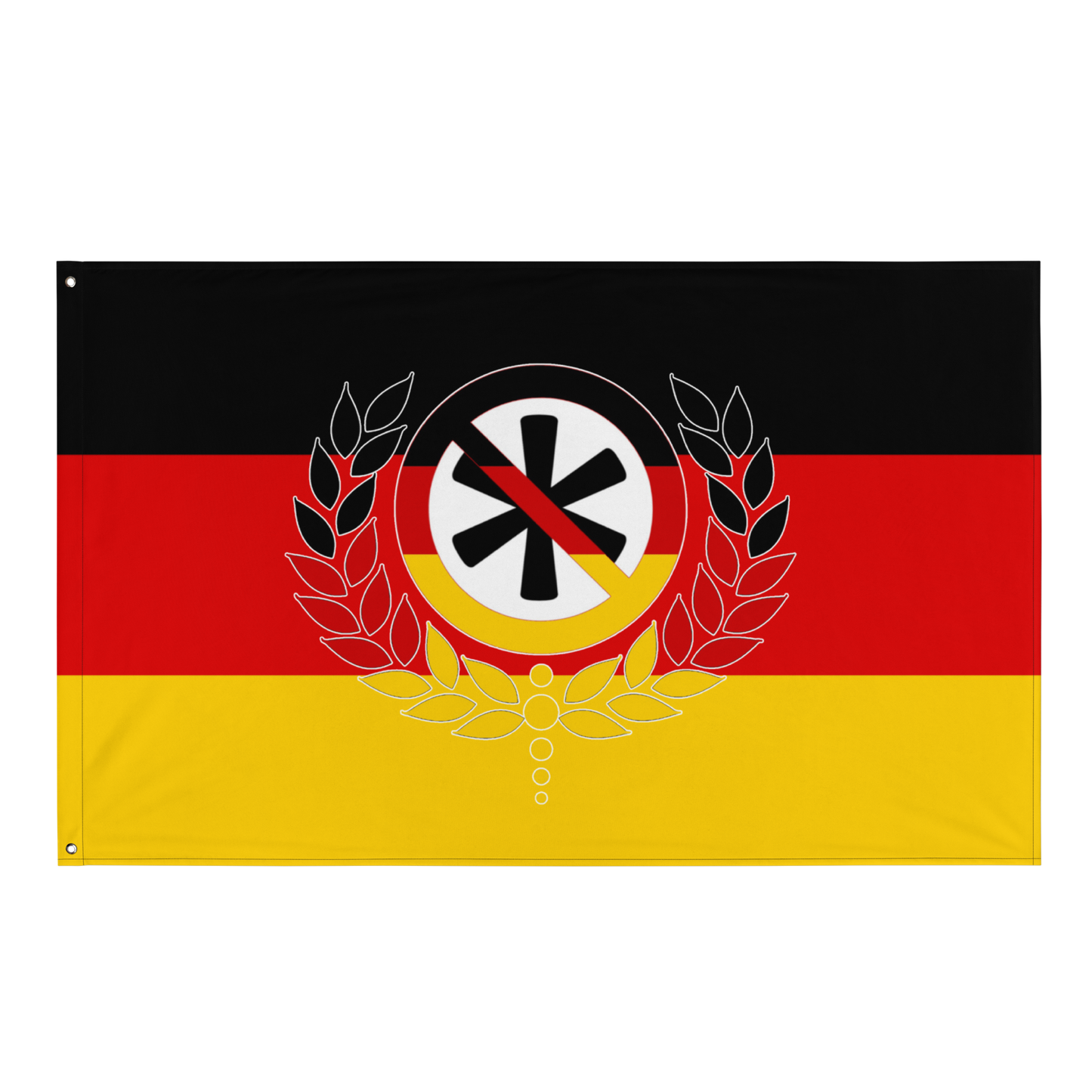 Deutschlandflagge - Patriotisches Logo