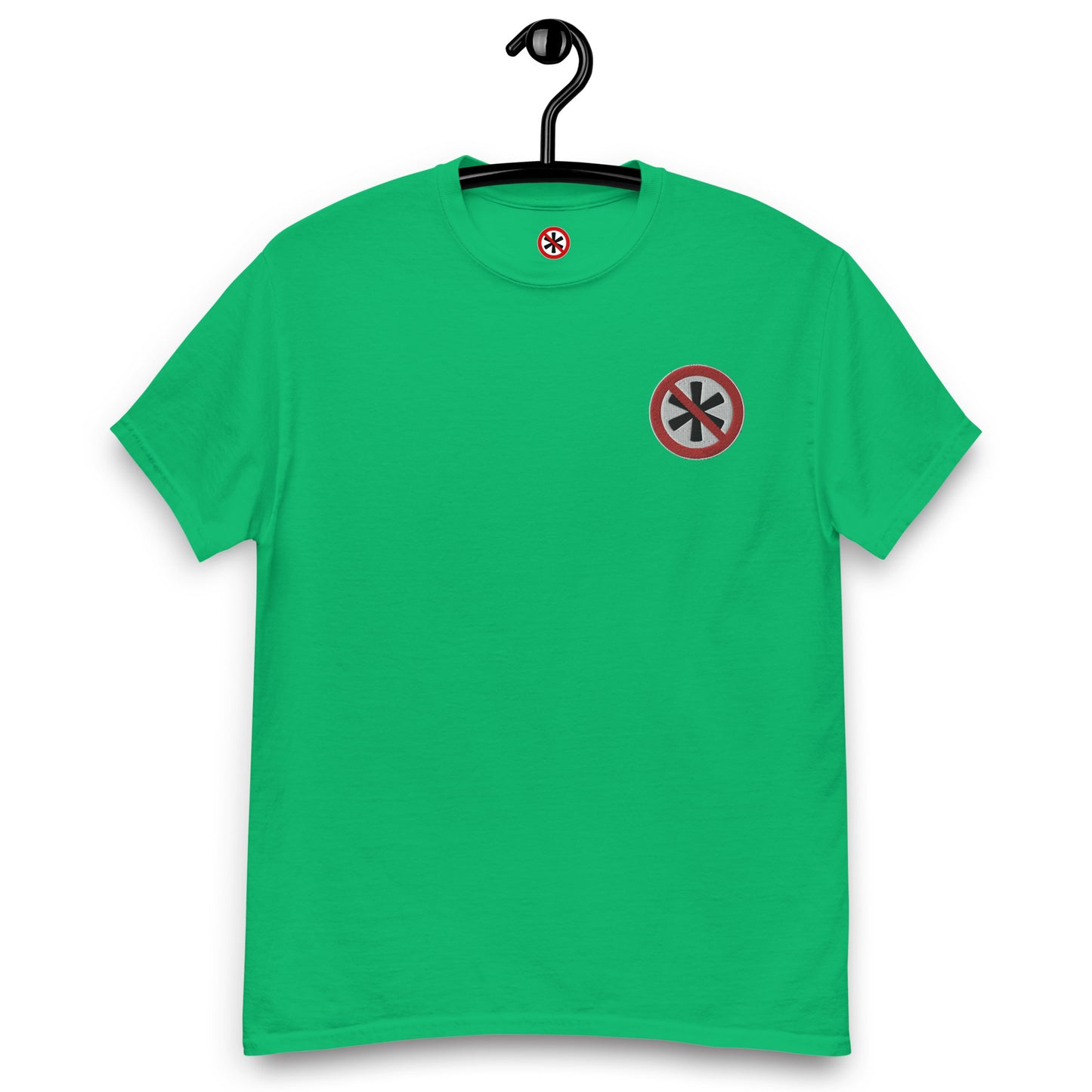 Gesticktes Logo Herren T-Shirt