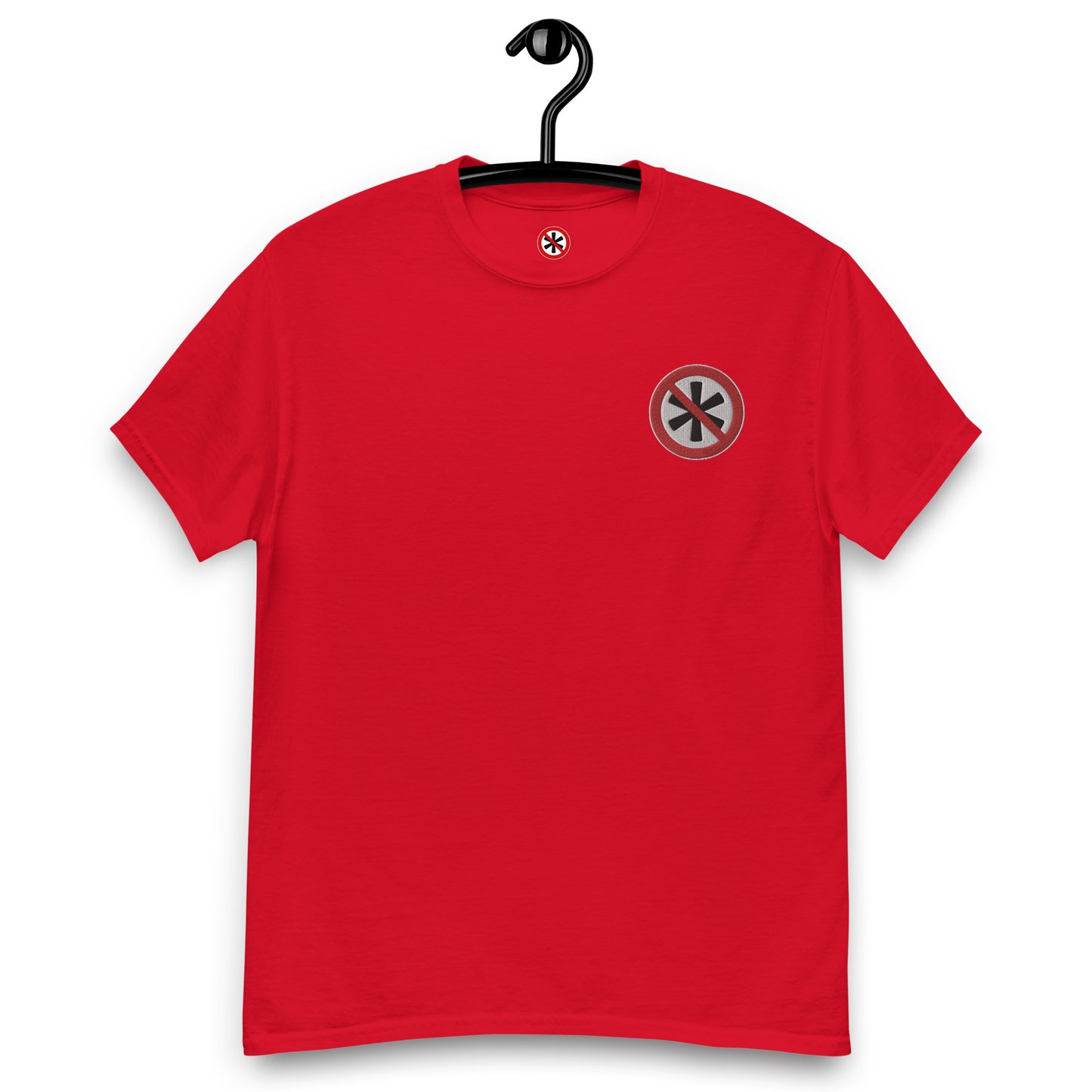 Gesticktes Logo Herren T-Shirt