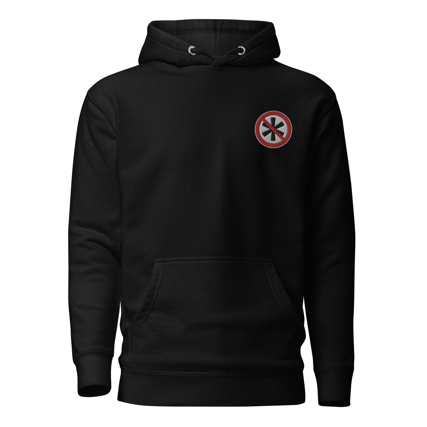 Unisex-Kapuzenpullover gesticktes Logo