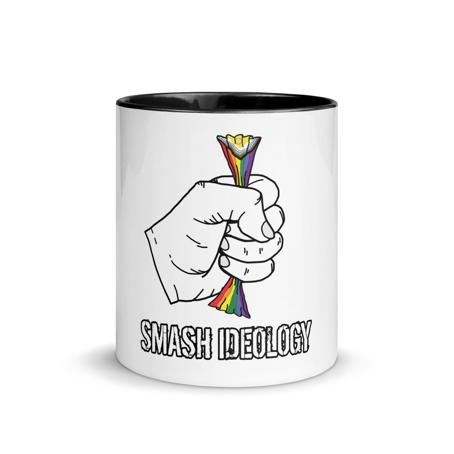 Tasse mit farbiger Innenseite - Smash Ideology