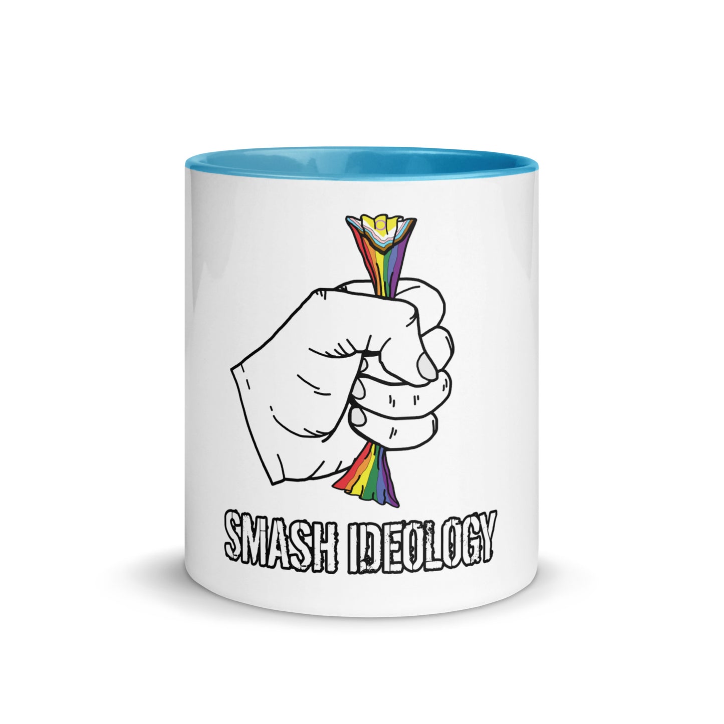 Tasse mit farbiger Innenseite - Smash Ideology