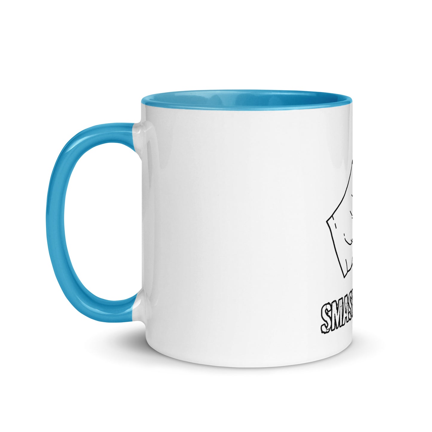 Tasse mit farbiger Innenseite - Smash Ideology