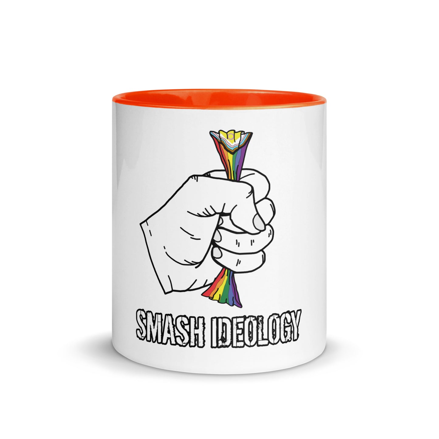 Tasse mit farbiger Innenseite - Smash Ideology