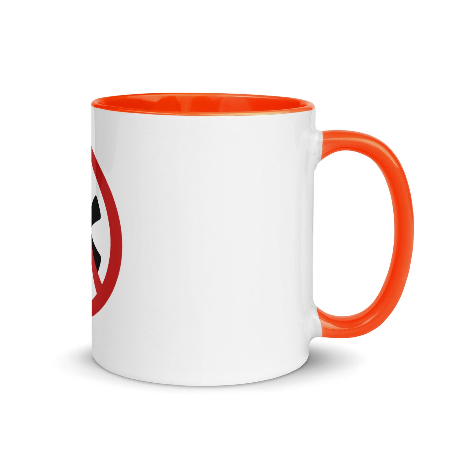 Tasse mit farbiger Innenseite - Logo