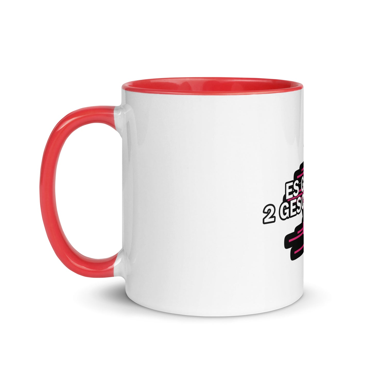 Tasse mit farbiger Innenseite - 2 Geschlechter