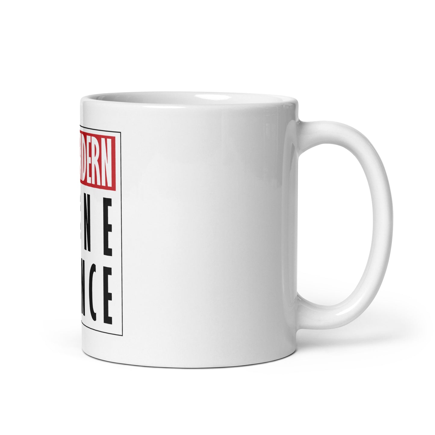 Weiße Tasse - Gendern keine Chance