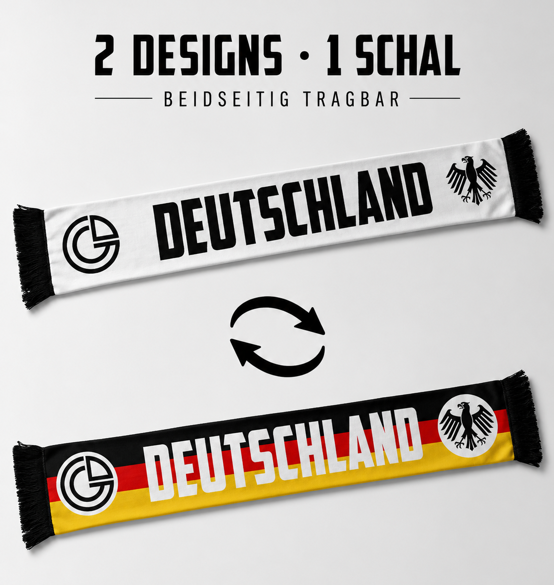 Deutschland Schal (Seidenschal)