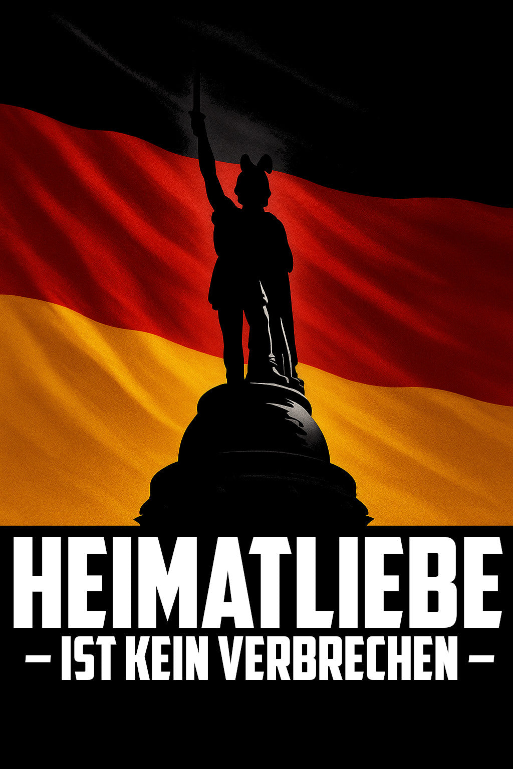 Heimatliebe - Aufkleber