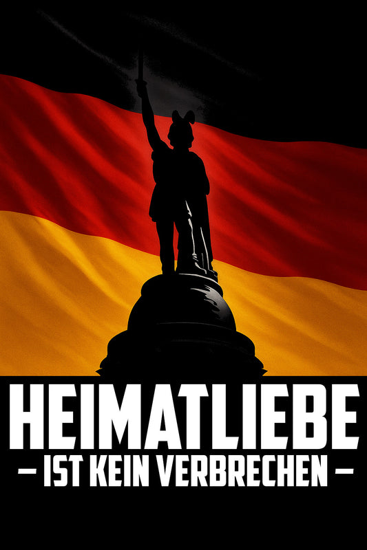 Heimatliebe - Aufkleber