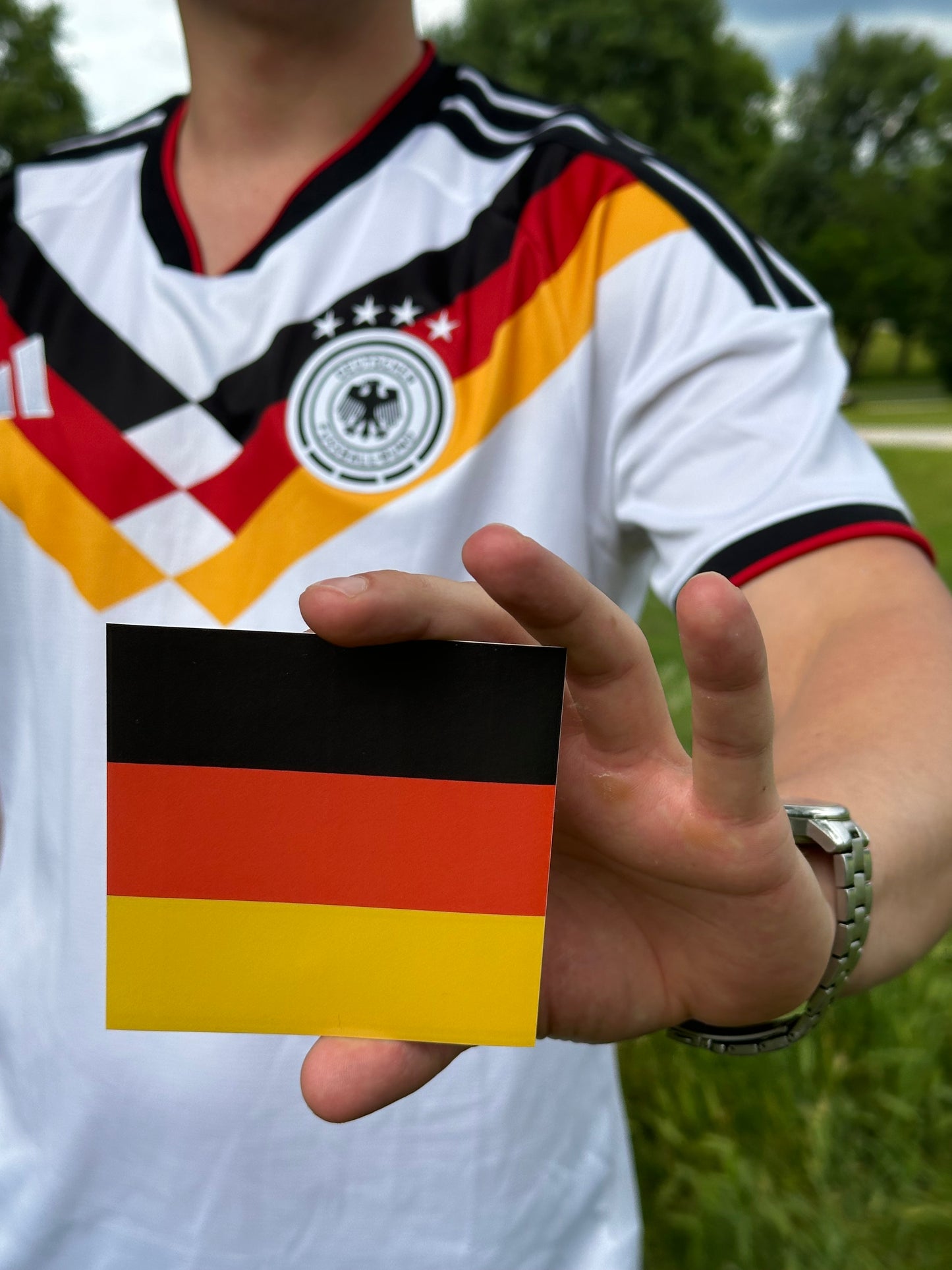 Deutschlandflagge - Aufkleber