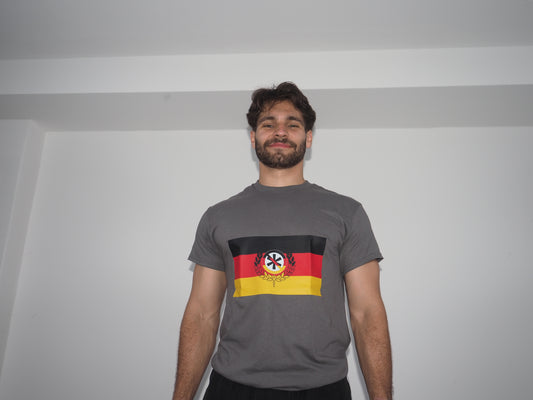 T-Shirt - Deutschlandflagge mit Logo