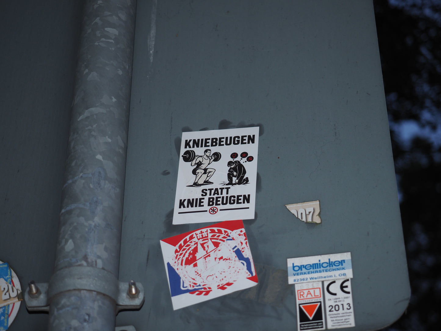 Kniebeugen - Aufkleber