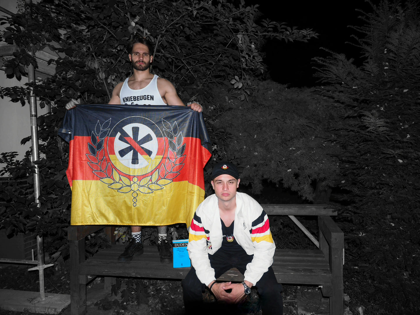 Deutschlandflagge - Patriotisches Logo