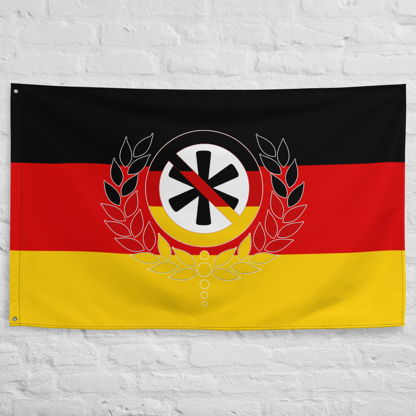Deutschlandflagge - Patriotisches Logo