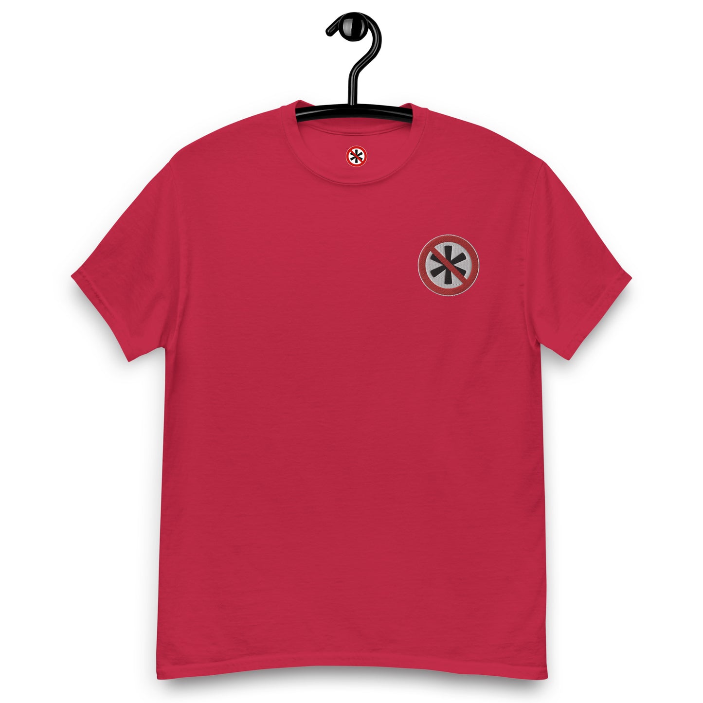 Gesticktes Logo Herren T-Shirt