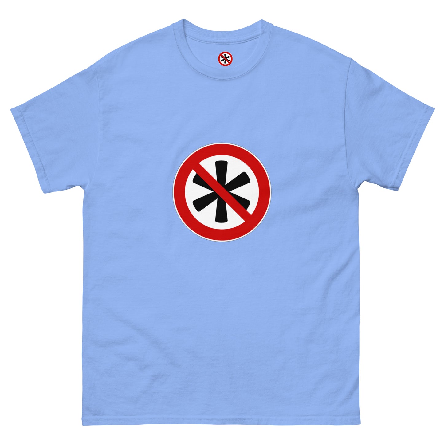 Klassisches Herren-T-Shirt Logo auf der Brust