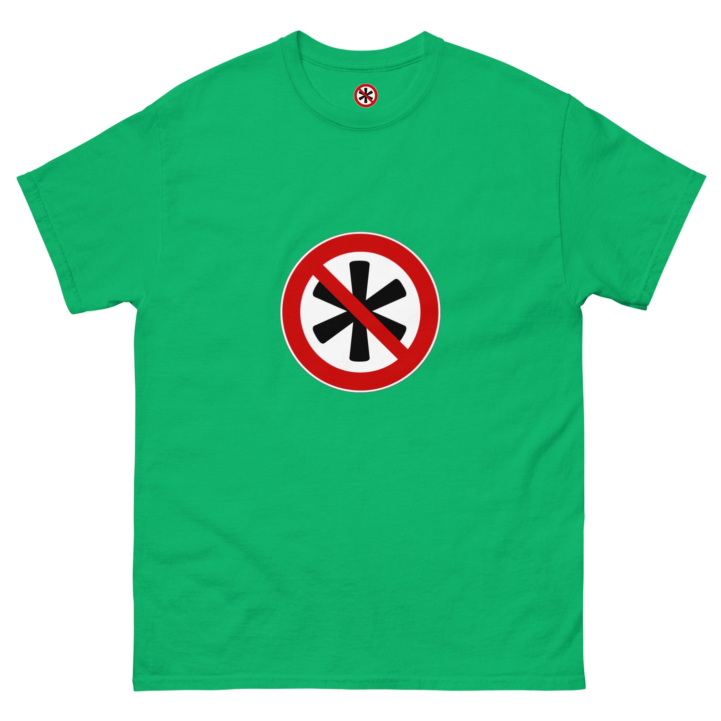 Klassisches Herren-T-Shirt Logo auf der Brust