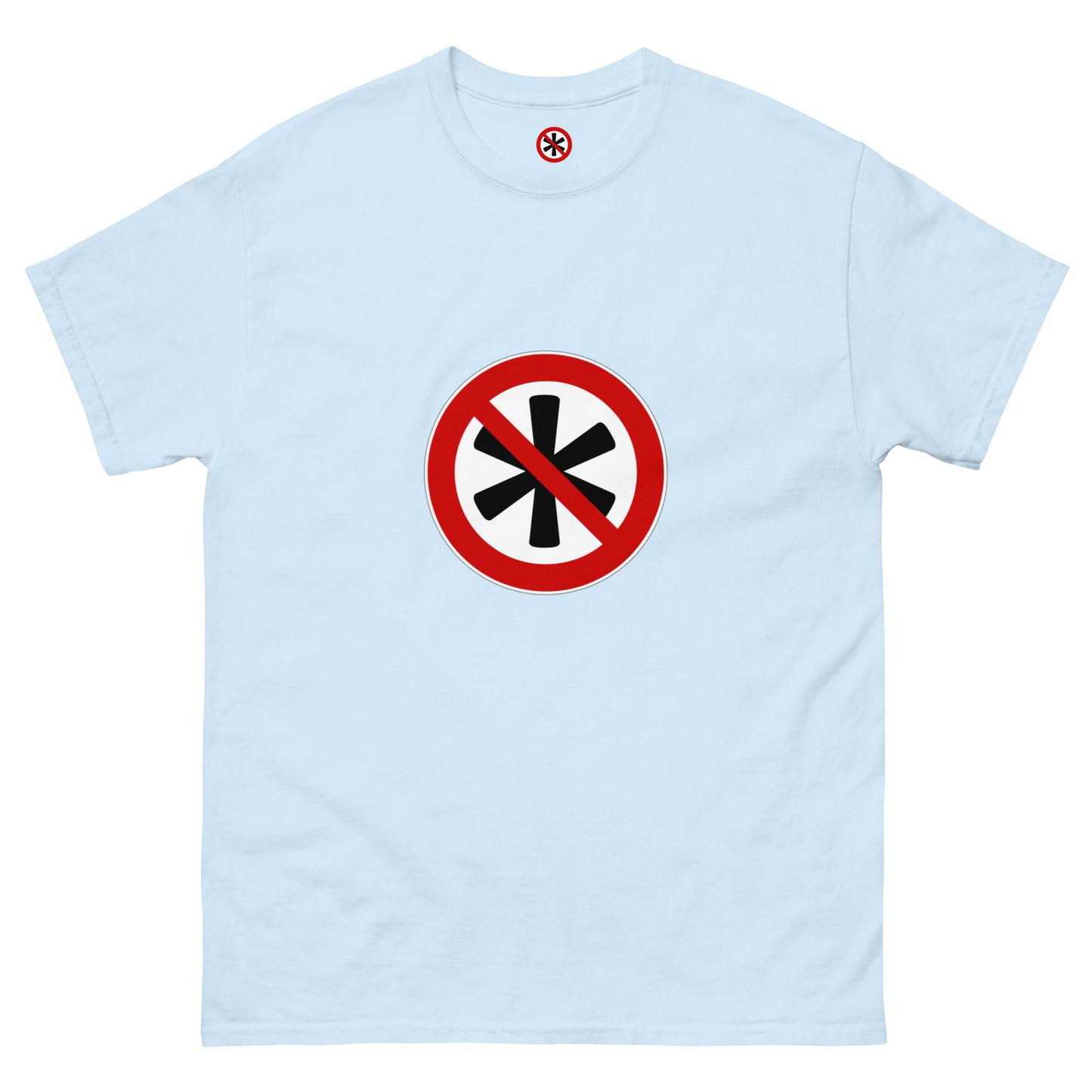 Klassisches Herren-T-Shirt Logo auf der Brust