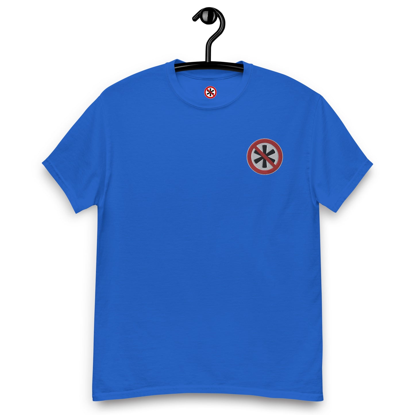 Gesticktes Logo Herren T-Shirt
