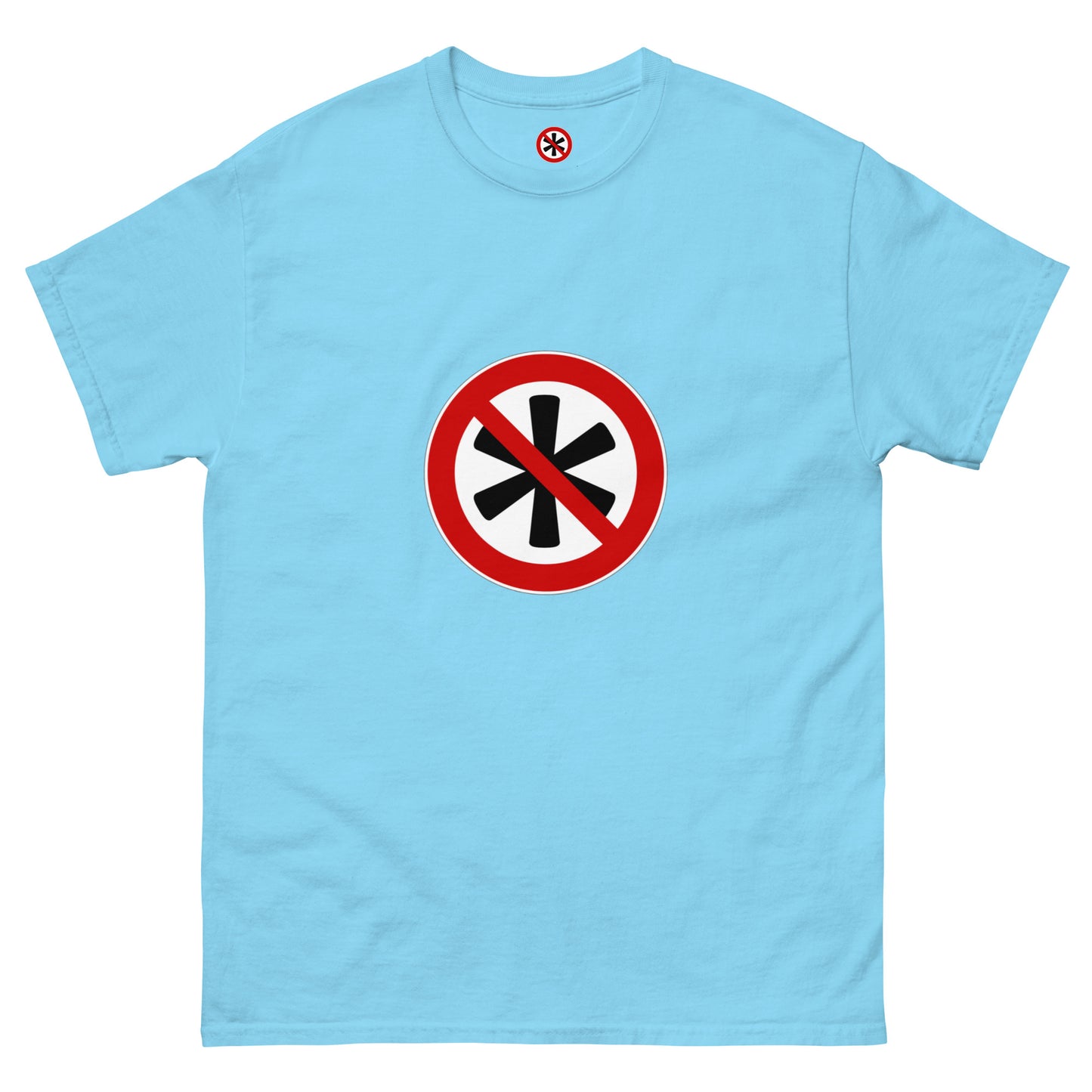 Klassisches Herren-T-Shirt Logo auf der Brust