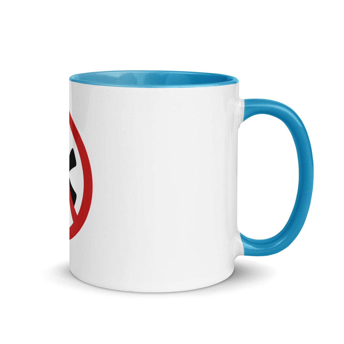 Tasse mit farbiger Innenseite - Logo