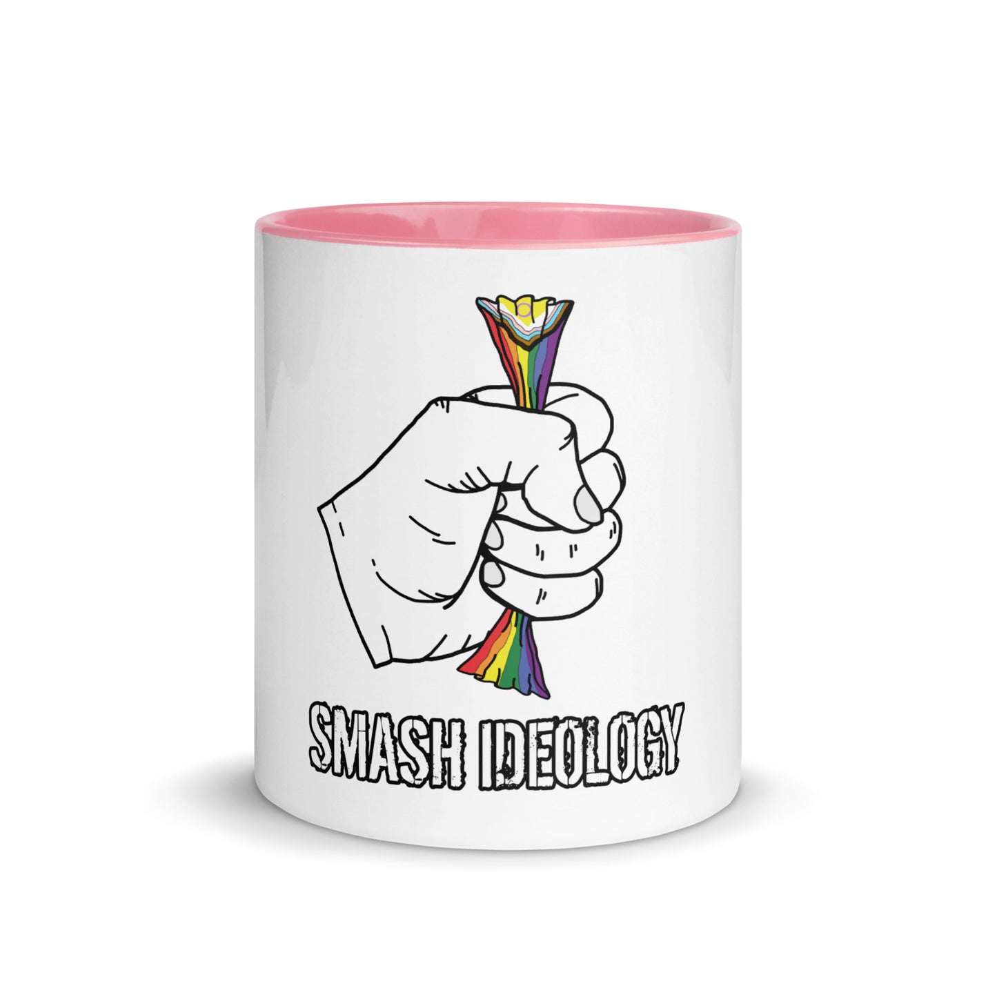 Tasse mit farbiger Innenseite - Smash Ideology