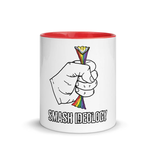 Tasse mit farbiger Innenseite - Smash Ideology