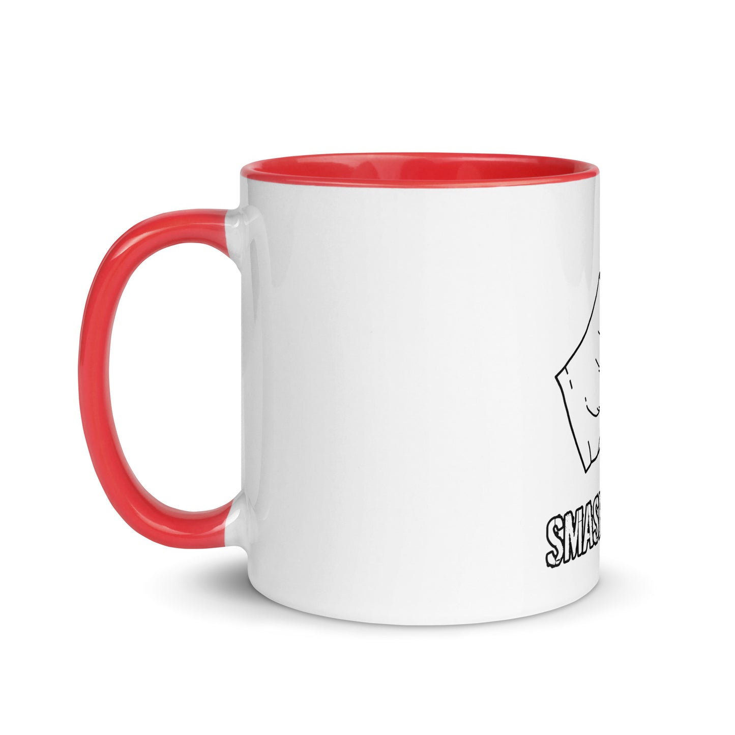 Tasse mit farbiger Innenseite - Smash Ideology