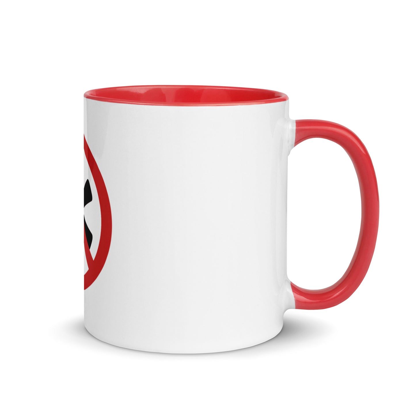 Tasse mit farbiger Innenseite - Logo