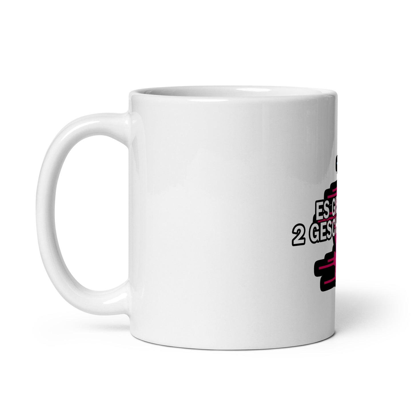 Weiße Tasse - 2 Geschlechter