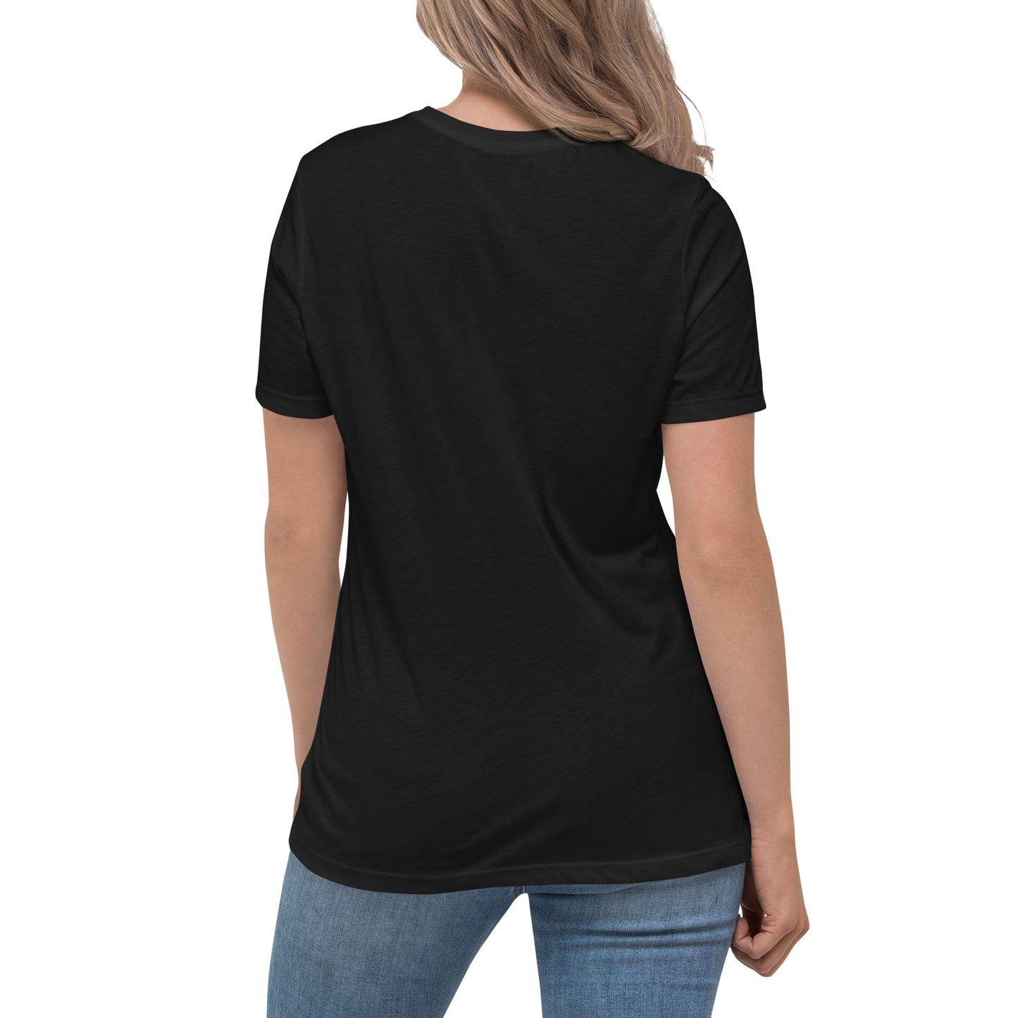 Lockeres Damen-T-Shirt Sternzerstörer